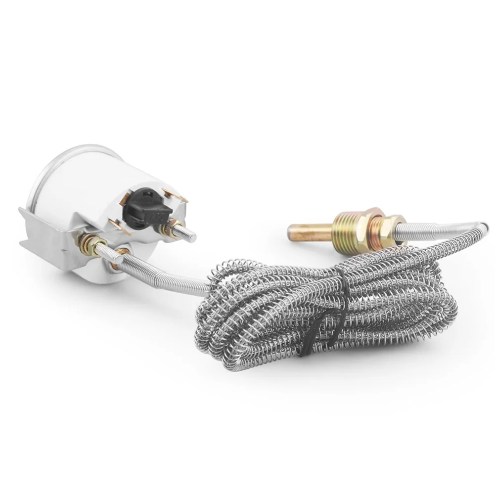 

Механический датчик температуры воды 52 мм с датчиком от 40 до 120 градусов Цельсия, 100 до 250 по Фаренгейту, 12 В постоянного тока для автомобильного использования, резьба NPT