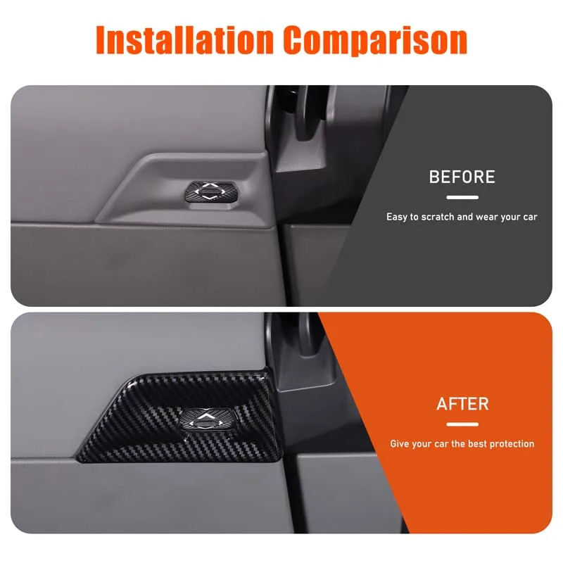 

ABS Carbon Fiber For BMW X3 G45 2025+ Car styling Car side air outlet adjustment frame decoration sticker interior accessories