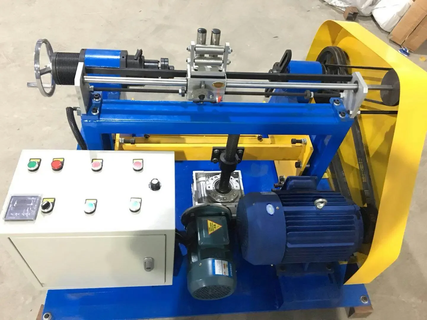 Type 500 I-wheel winder Coiler Looper Hose Wire Bellows Winding I-disc take-up