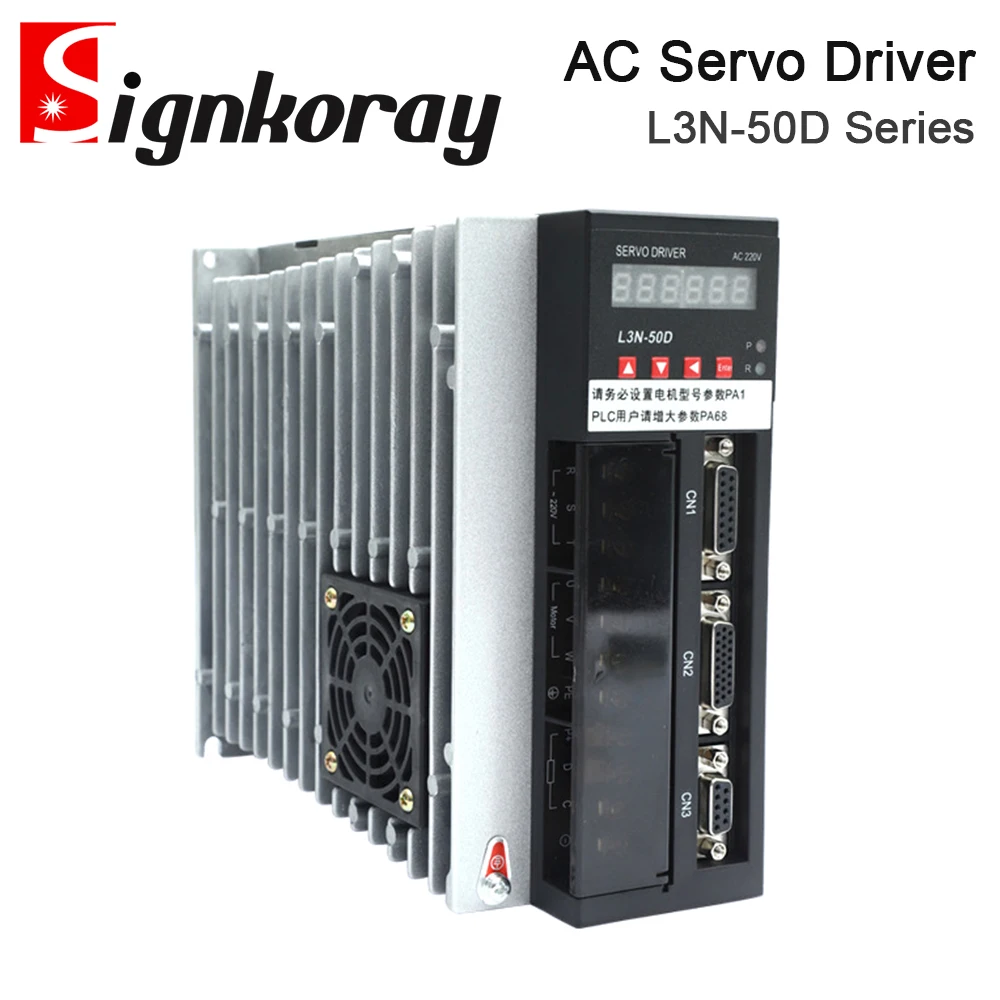 SignkoRay AC Servo Motor Driver L3N-50D-20 2.5KW for Industrial Control Application