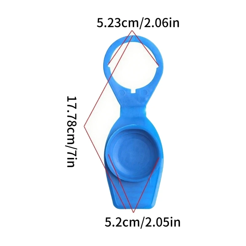 Pemasangan Mudah Tutup Tutup Penampung Cairan Pencuci Kaca Depan 1K0955455 8D0955455 Penutup Penampung untuk Golf