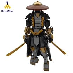 MOC-107112 The Ronin Noir Robot Building Blocks Model Mech Warrior Robot 342 pcs Brick Blocks Set Toys Suit for Kids Gifts