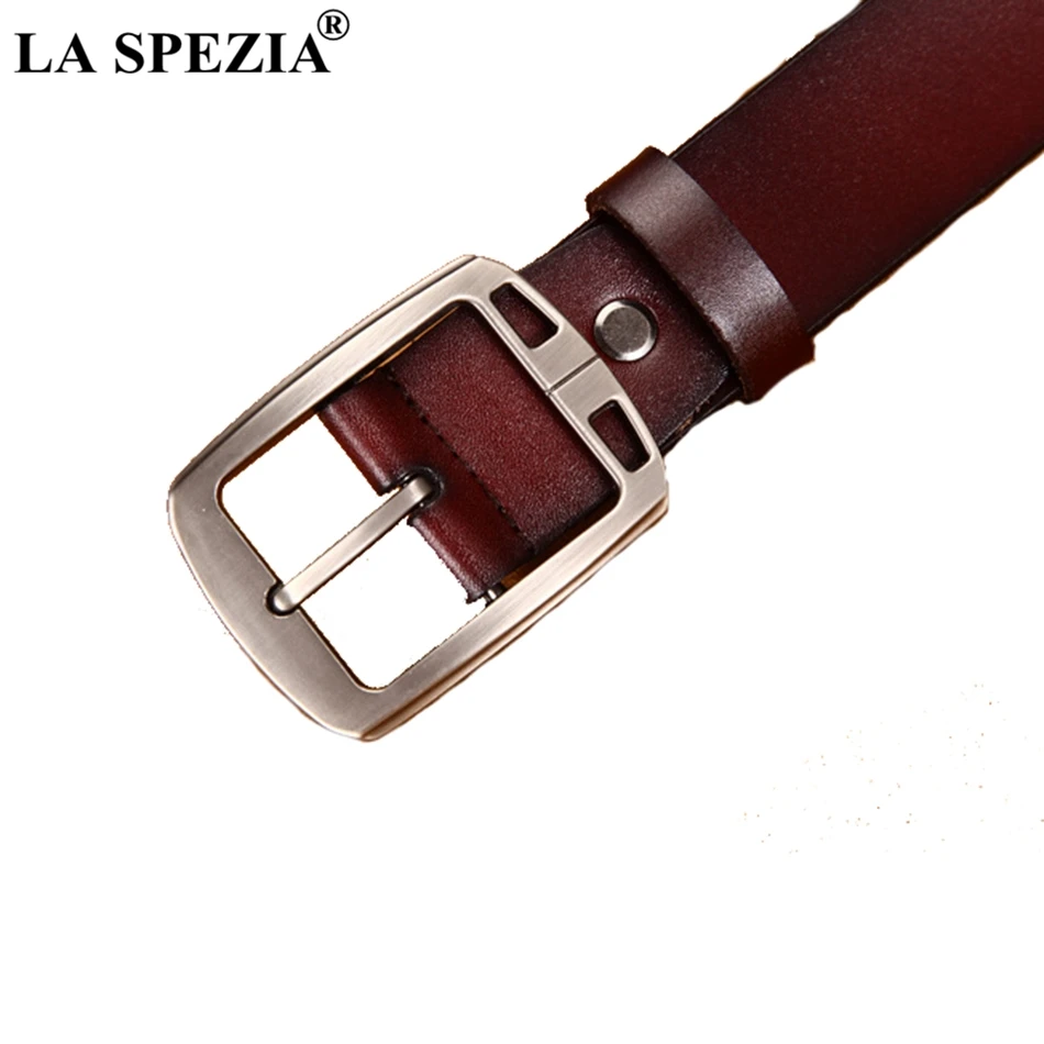 Рисунок 6 - LA SPEZIA Коричневые мужские ремни из натуральной кожи