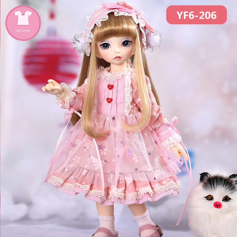 

BJD одежда 1/6 Littlefee боди BJD SD милое платье красивая кукольная одежда OUENEIFS кукольные аксессуары KUKUCLARA