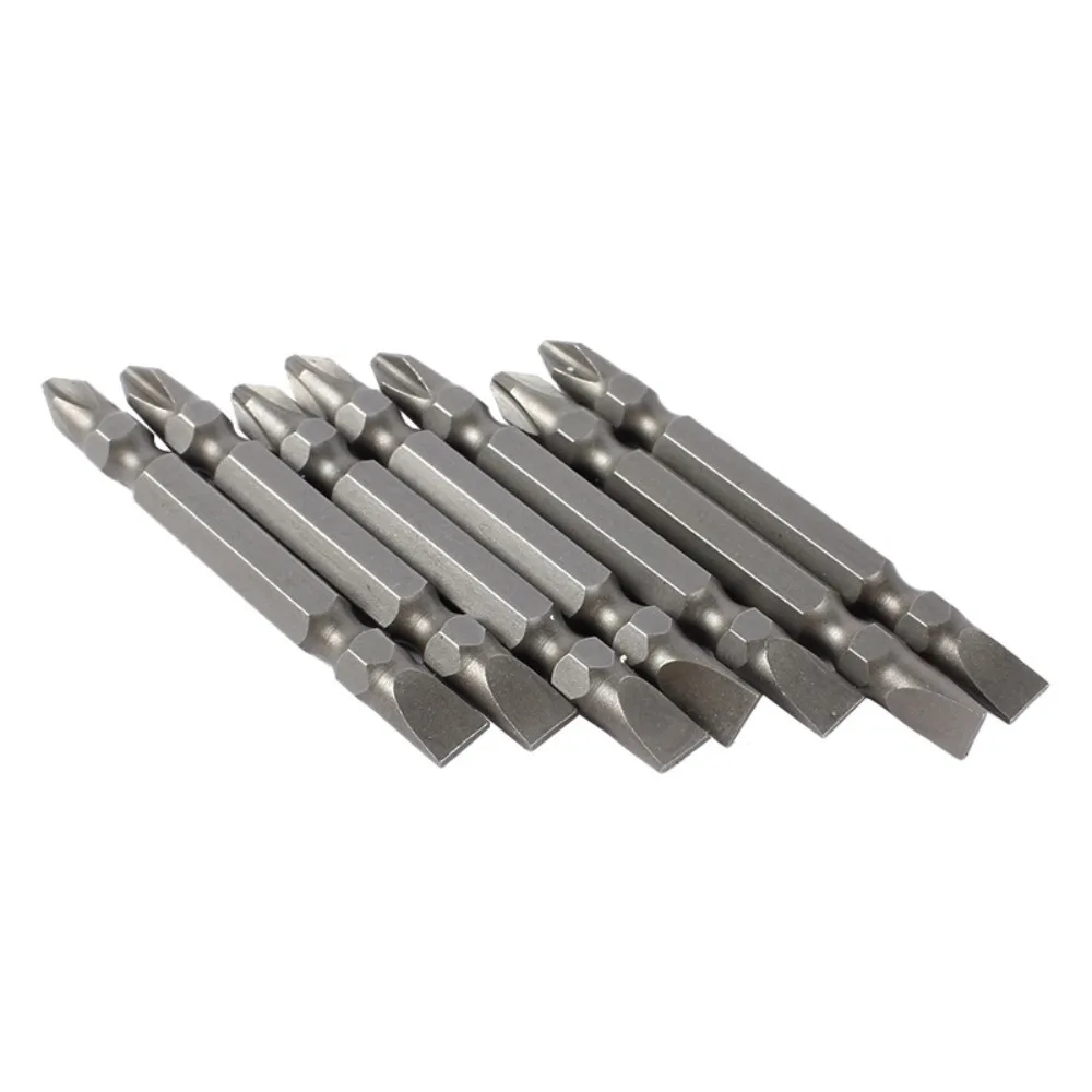 

10PCS PH2 Double-ended Screwdriver Bit Impact Resistance Non-slip Phillips Screwdriver Bit Hex Shank High Hardness for Makita