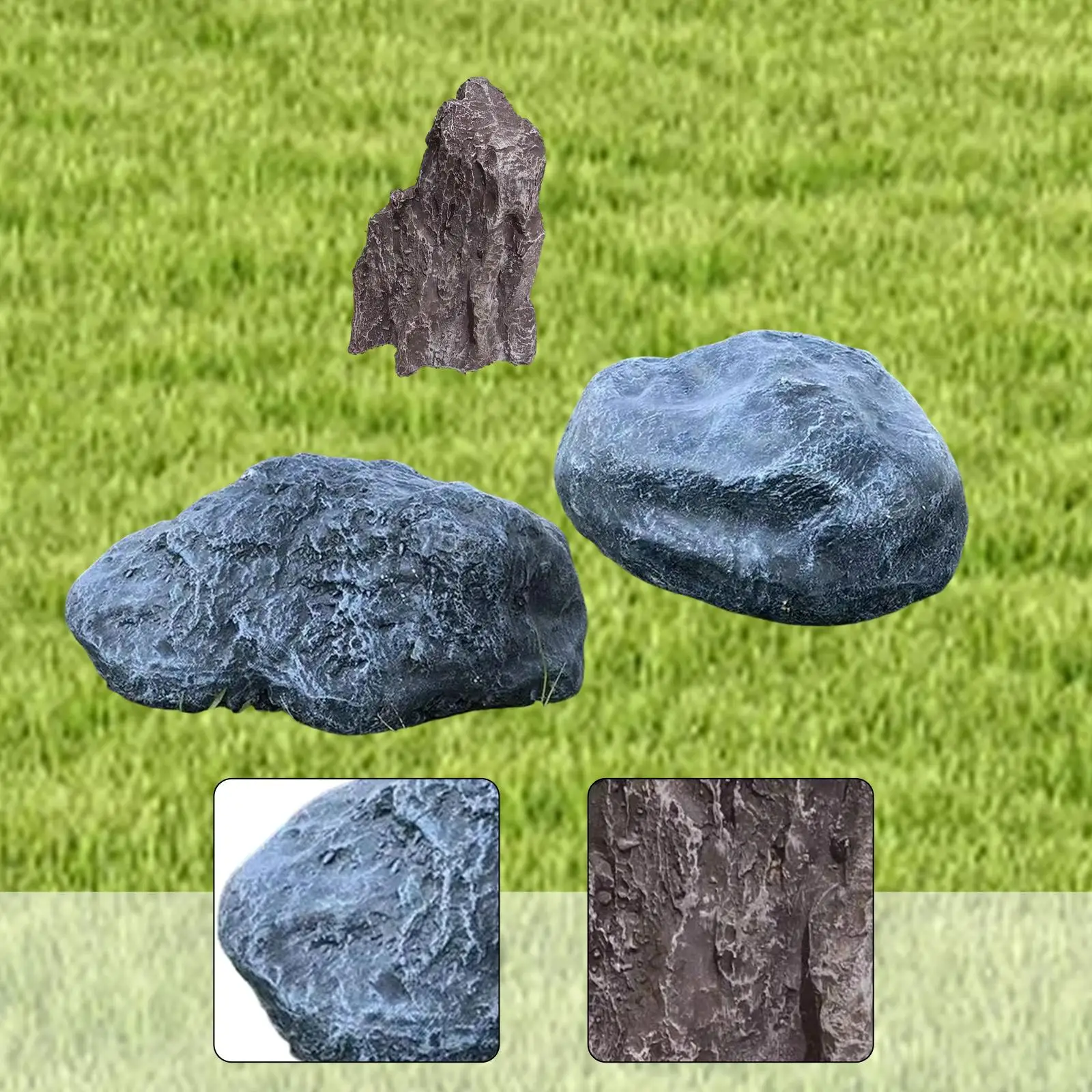 

Landscaping Faux Rock Foam Artificial Stone Garden Decor Outdoor Decoration for Yard Photography