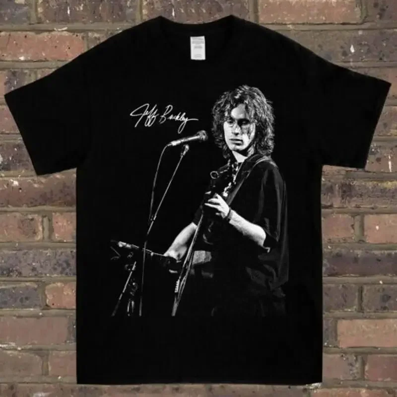 Jeff Buckley 90s T Shirt Black Cotton All size S 2345XL