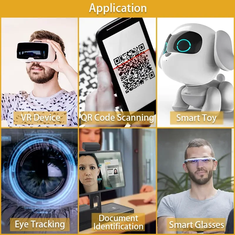 Harga Pabrik Mini 12MP IMX377 Modul Sensor Cmos Kamera FOV 190 Derajat 180 Derajat Modul Sensor Kamera MIPI Mata Ikan