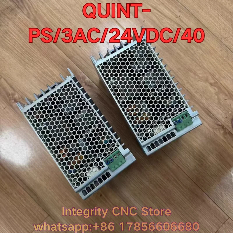 Second-hand QUINT-PS/3AC/24VDC/40 PLC module function test is normal 2866802