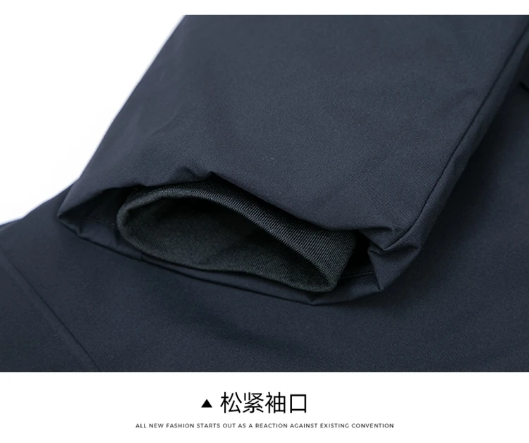 2PC Waterproof Windproof NEW -40 Degrees Top Quality White Duck Down Jacket Business Men Thick Winter Big Hood Collar Warm Parka