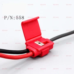 10/100PCS Original US Scotchlok 558 Self-stripping Electrical Tap Connectors Fast Wiring Clamps Buckle for Efficient Cable Manag