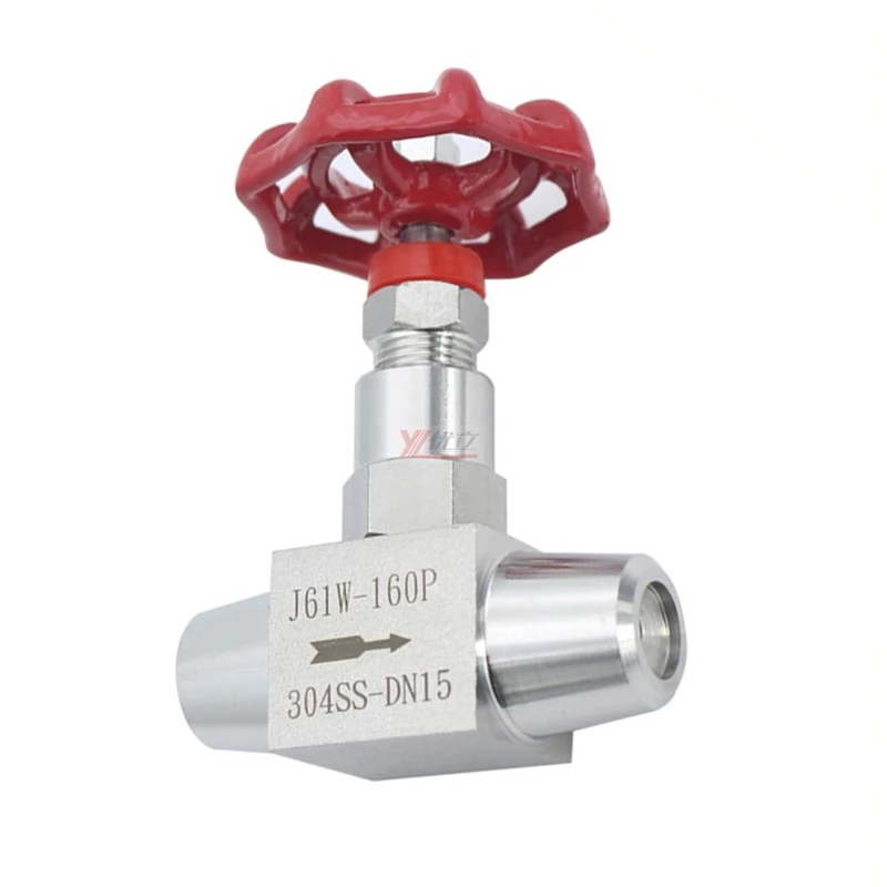 Stainless steel J61W 304 316 WCB 16MPa high pressure double butt welded needle valve