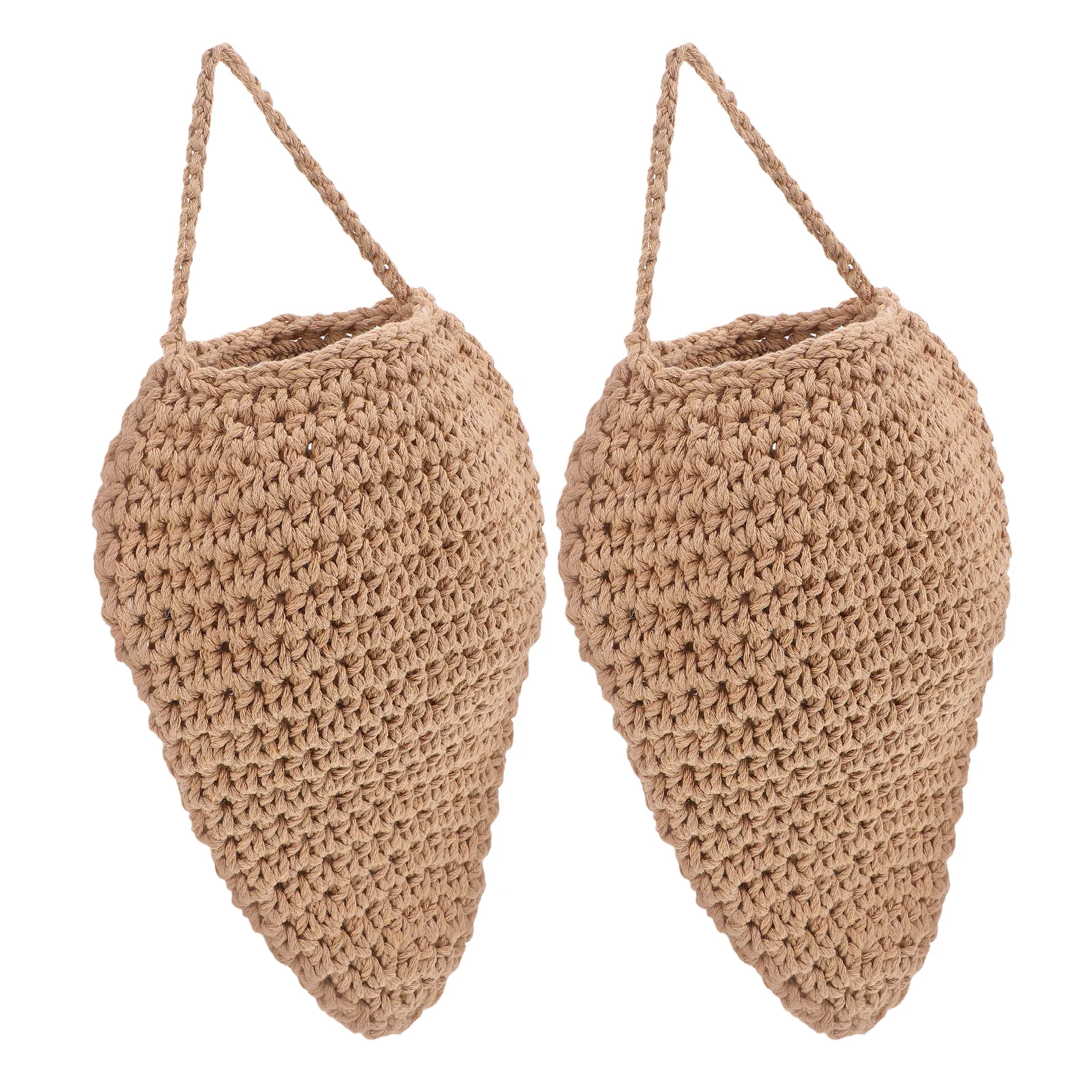 

2Pcs Mimic Hanging Basket Fruit Vegetable Outdoor Garden Patio Picnic Weather Resistant