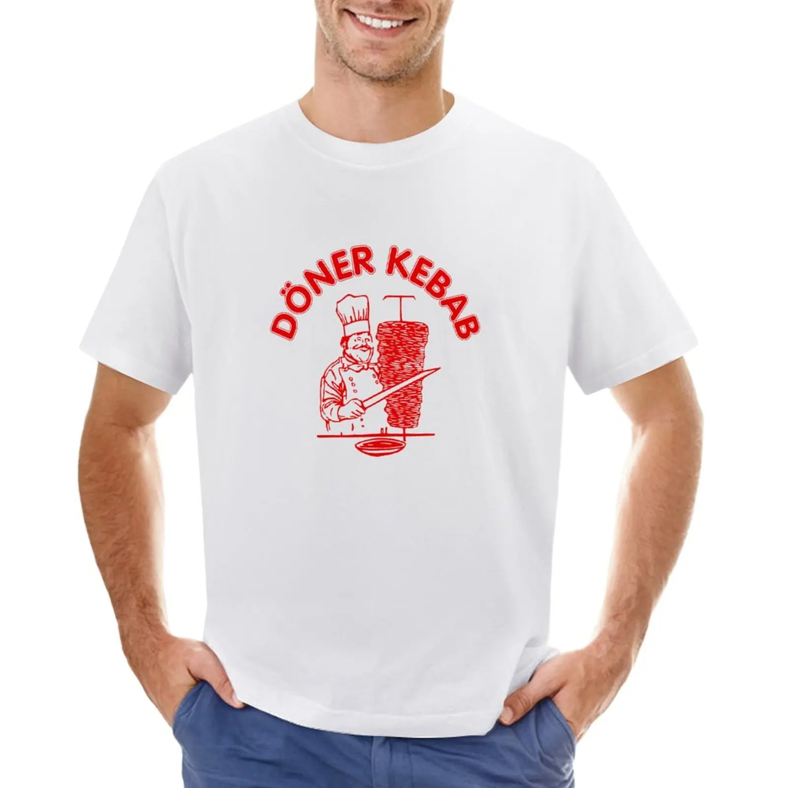 

Dner Kebab T-Shirt vintage customs mens champion t shirts