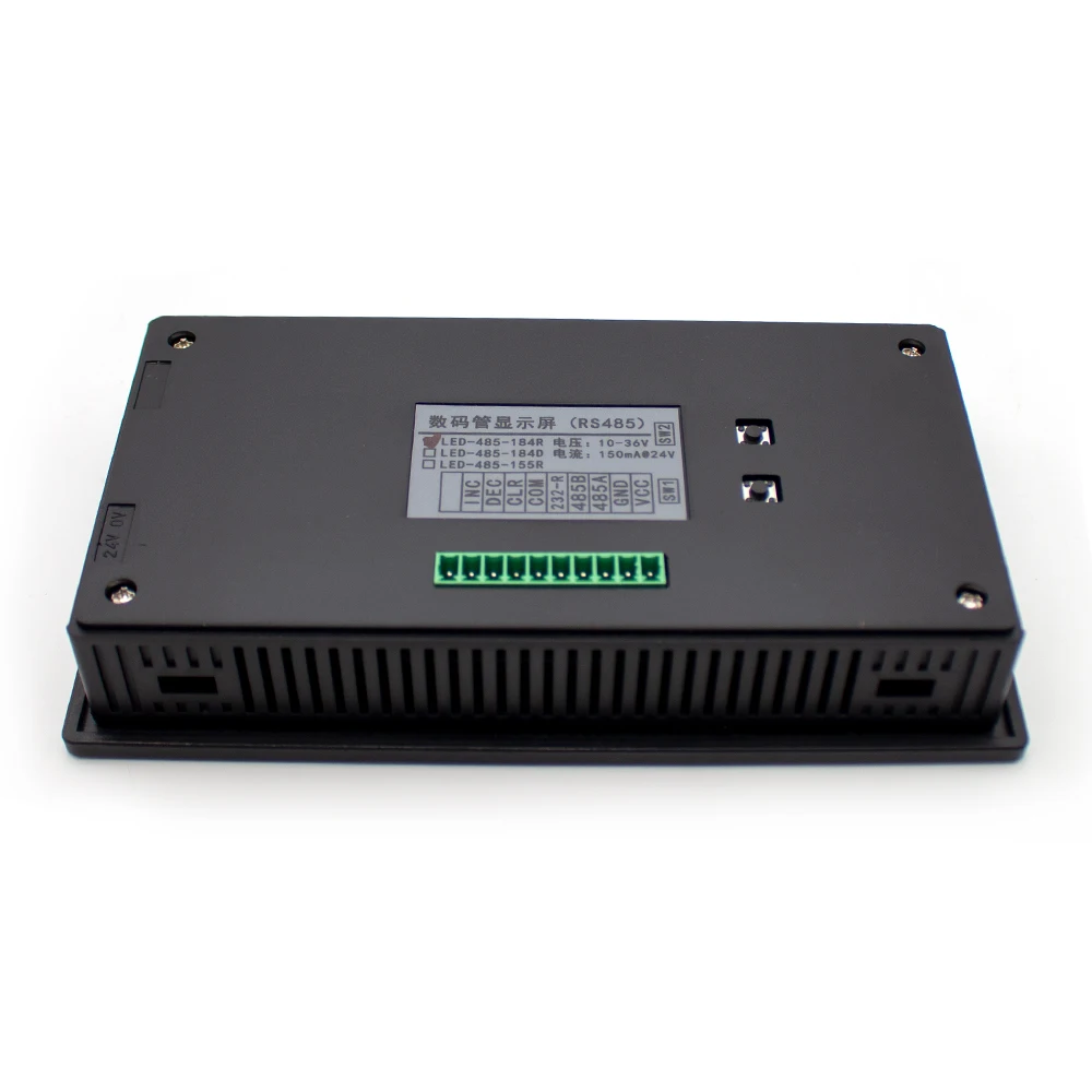 LED-485-184 Tela de exibição de tubo digital RS485 de grau industrial vermelho 1,8 polegadas MODBUS 4 bits