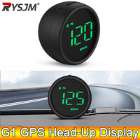 AD G1 HUD GPS Speedometer KMH On-board Computer Digital Head Up Display Auto Speedmeter With Speed Alarm For All Car