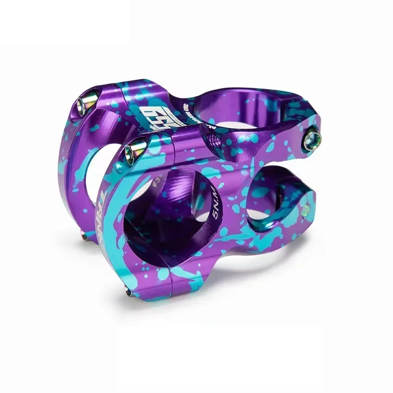 MTB Bike Short Stem Colorful CNC 31.8*35mm Bicycle Handlebar Stems Mountain Road Bike XC AM DH FR Stem Bicycle Parts