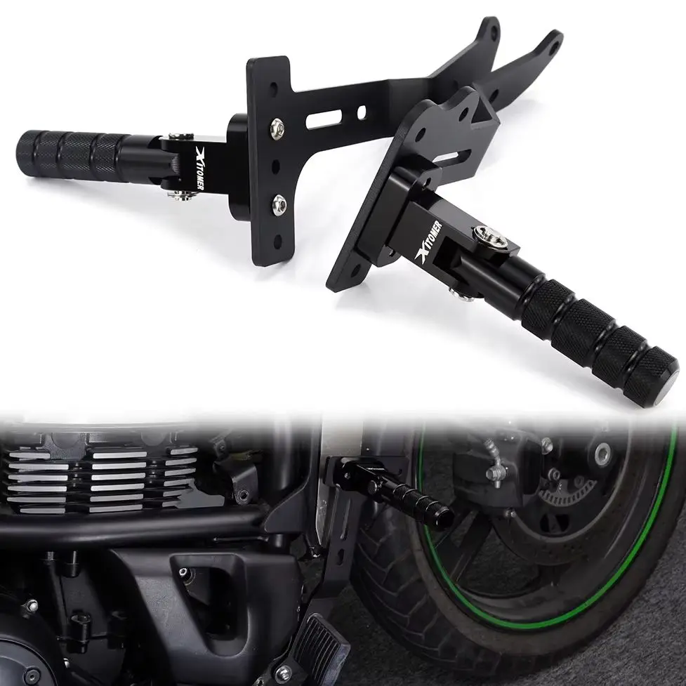 

For Kawasaki VULCAN S VULCAN 650 S Vulcan S VN650 2015-2025 Motorcycle Highway Peg Mounts Rider Adjustable Footpeg Foot Rest Kit