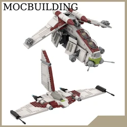 Spaceship Fighter Display Model MOC Building Block Bricks DIY Construction Toys Birthday Gift