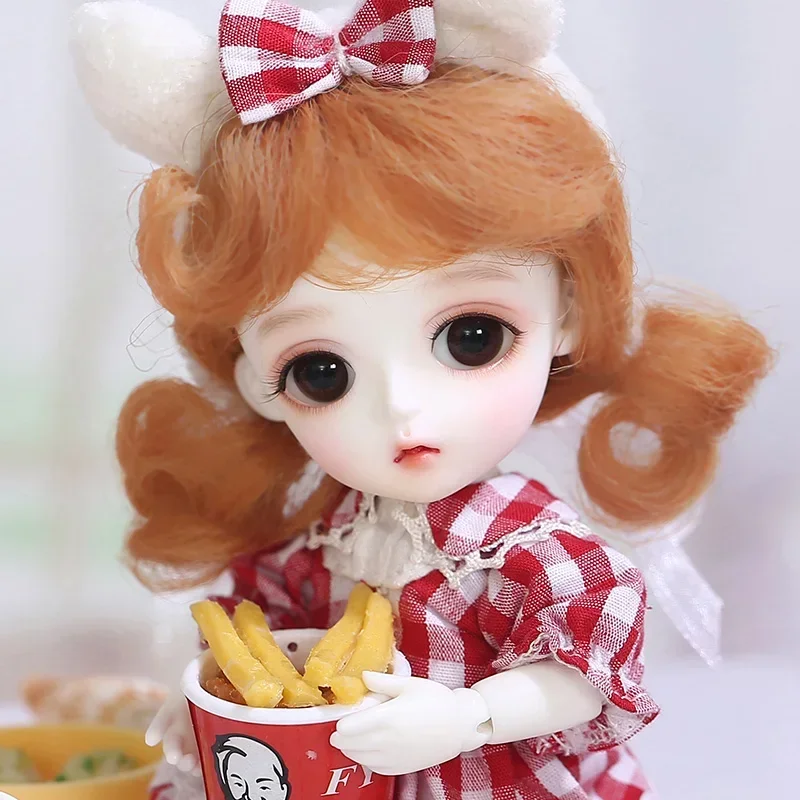 

LCC Baby Miu 1/8 BJD SD Resin Figures Model Baby Dolls Eyes High Quality Gifts For Christmas Or Birthday Have Fullset