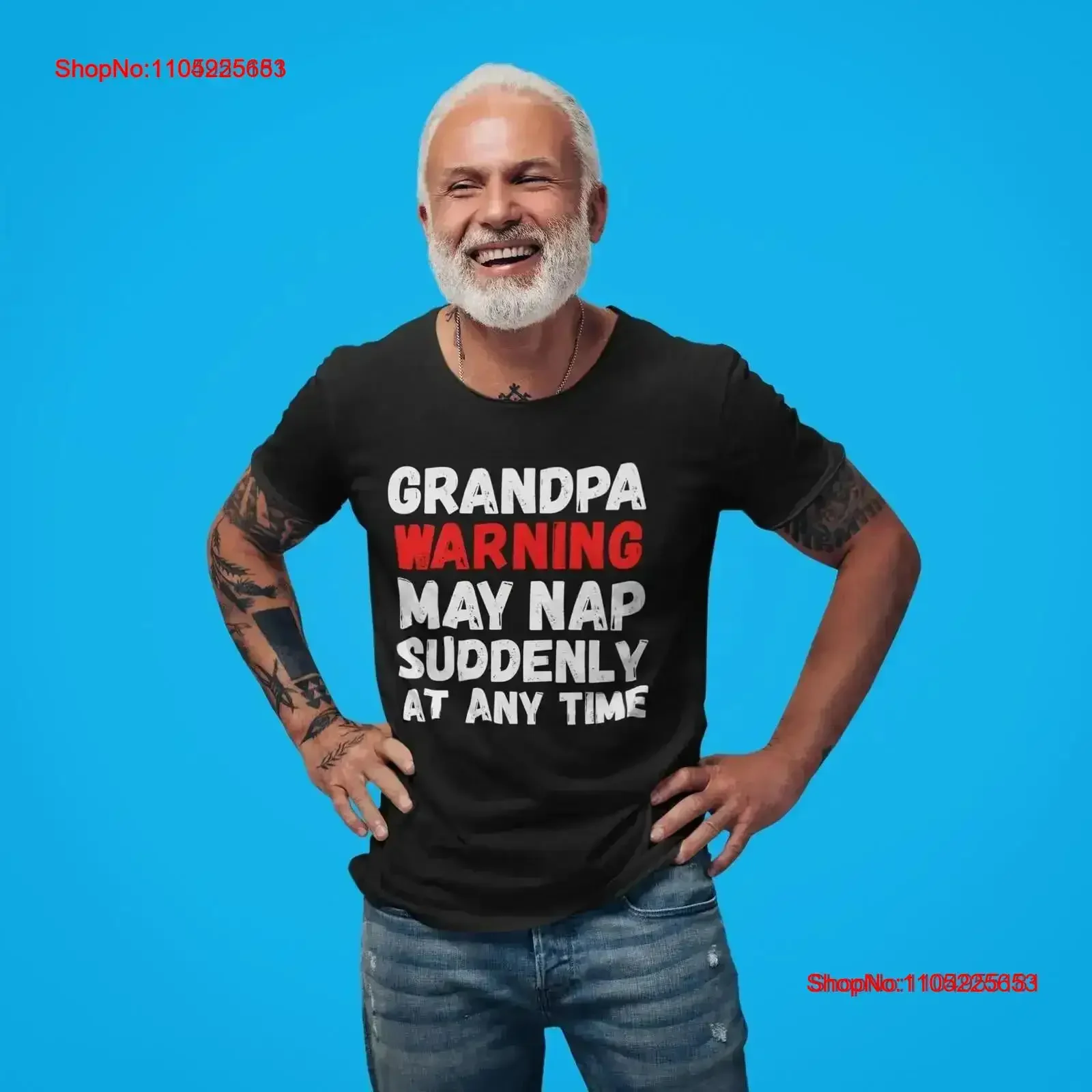 Funny Grandpa T Shirt New For Papa Grandfathers From Grandchildren Father'S Day vintage Washed Stylish Comfortable fashion