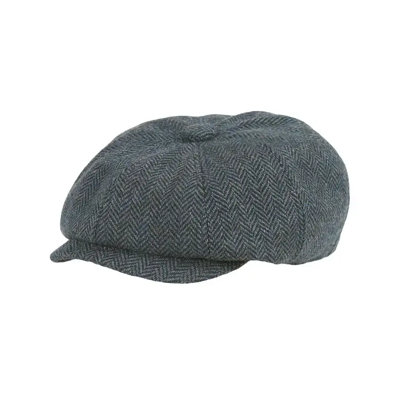 Kids Vintage Beret Cap,  Cute and Stylish Children's Newsboy Ca Retro and Tweed Newsboy Hat for Children - Image 10