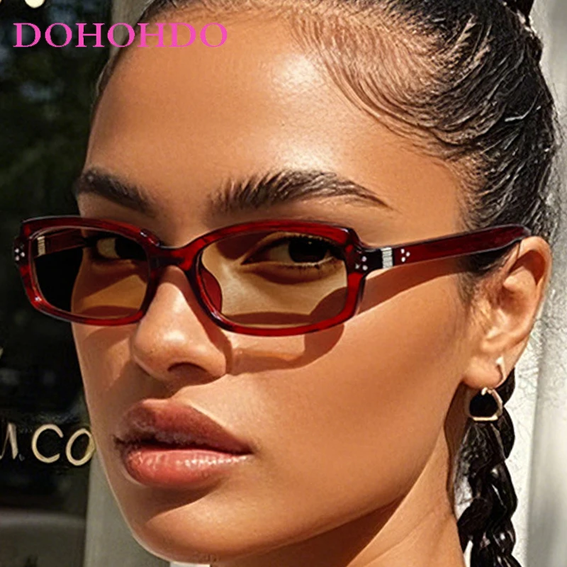 

Fashion Rice Nail Small Square Glasses Men Classic Brand Designer Sunglasses Women Summer Traveling Outdoor Driving Shades UV400