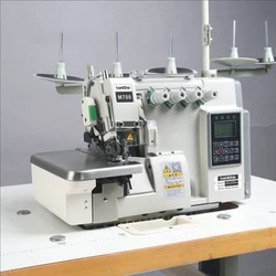 Automatic Thread Trimming Overlock Sewing Machine Computer Industrial Overlock Sewing Sealer Complete Set