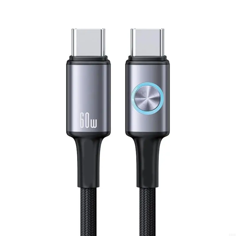 Fast Speed USB C Cable 480Mbps 240W 60WPD Charging Cord for Phone Tablet 1.2M Length 83CF