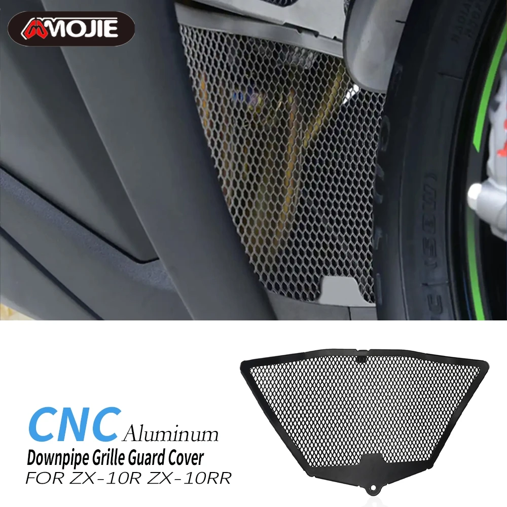 

Downpipe Grille For Kawasaki ZX-10RR ZX10RR ZX 10RR 10 RR 2018 2019 2020 Motorcycle Accessories Radiator Guard Cover Protection