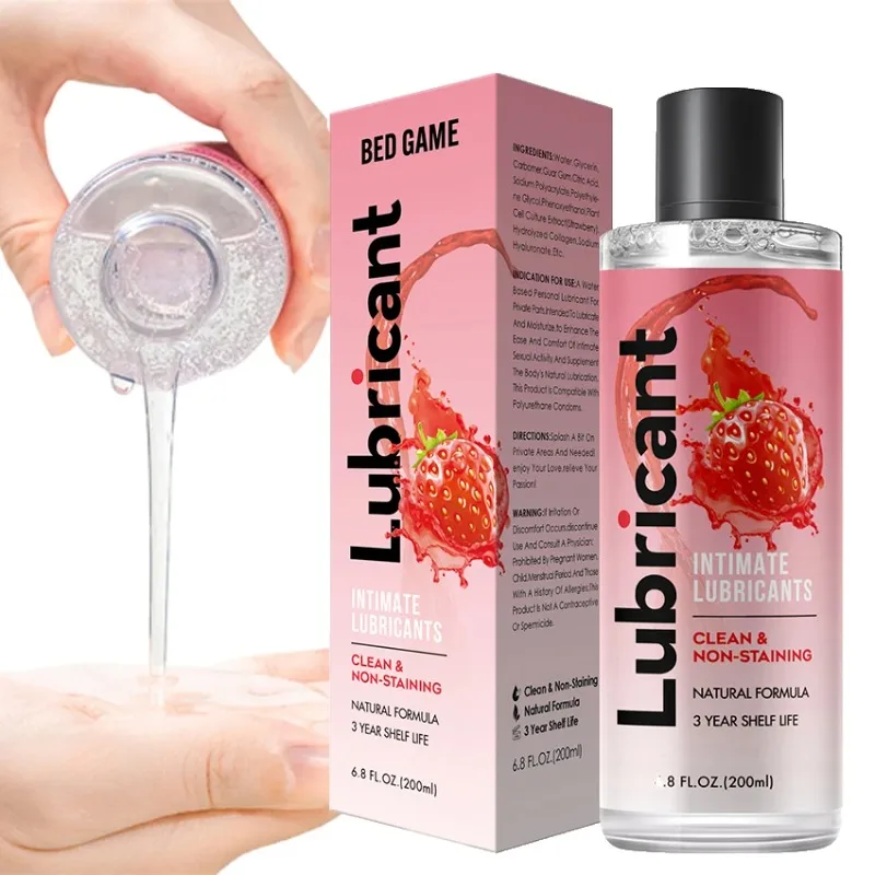 Lubrykant do seksu Fruity Love Gel Lubricanation Anal Lubricants for Session Oil Water Based Lube Gay Vaginal Ora For Adult Toy