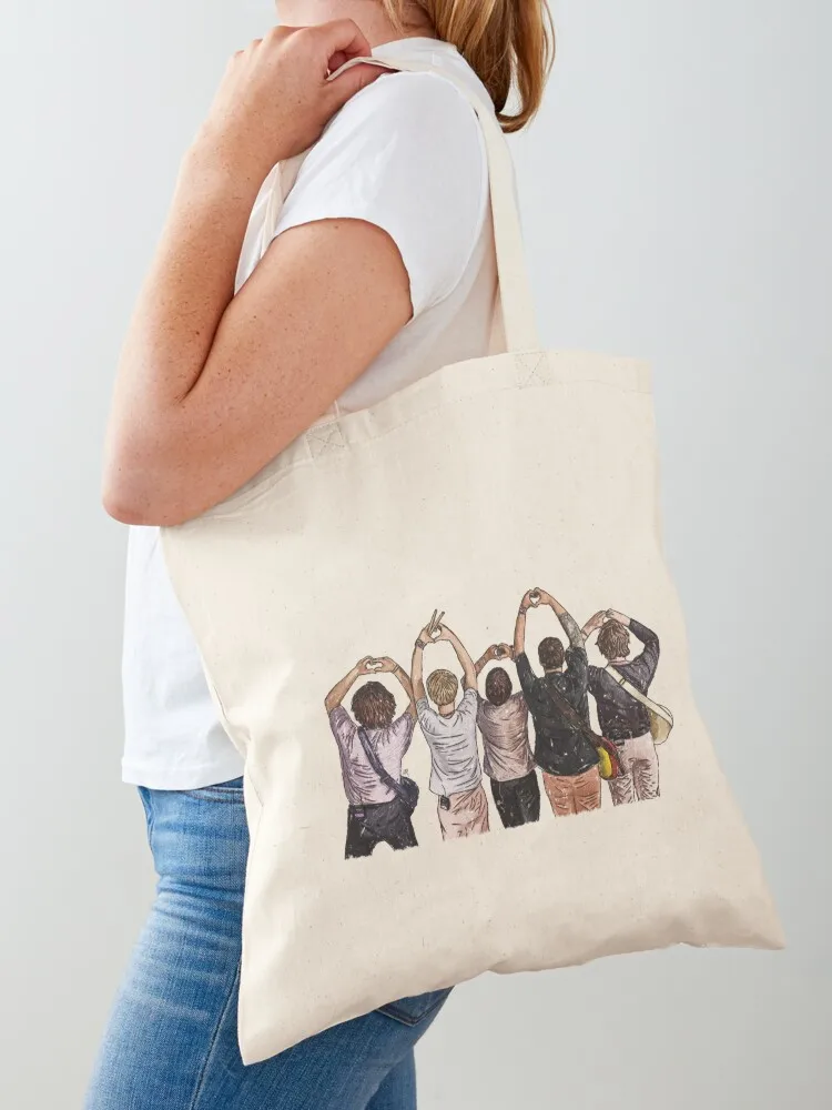 

Joker Out - Make a Heart (Outline) Tote Bag Portable shopping bag tote bag women large tote Gift