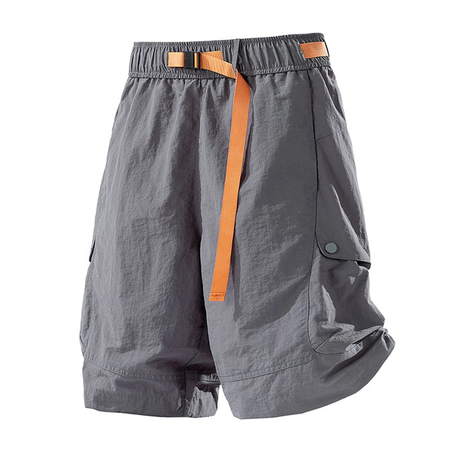 Summer Quick-drying Shorts Men Fashion Casual Beach Shorts Waterproof Short Pants Male