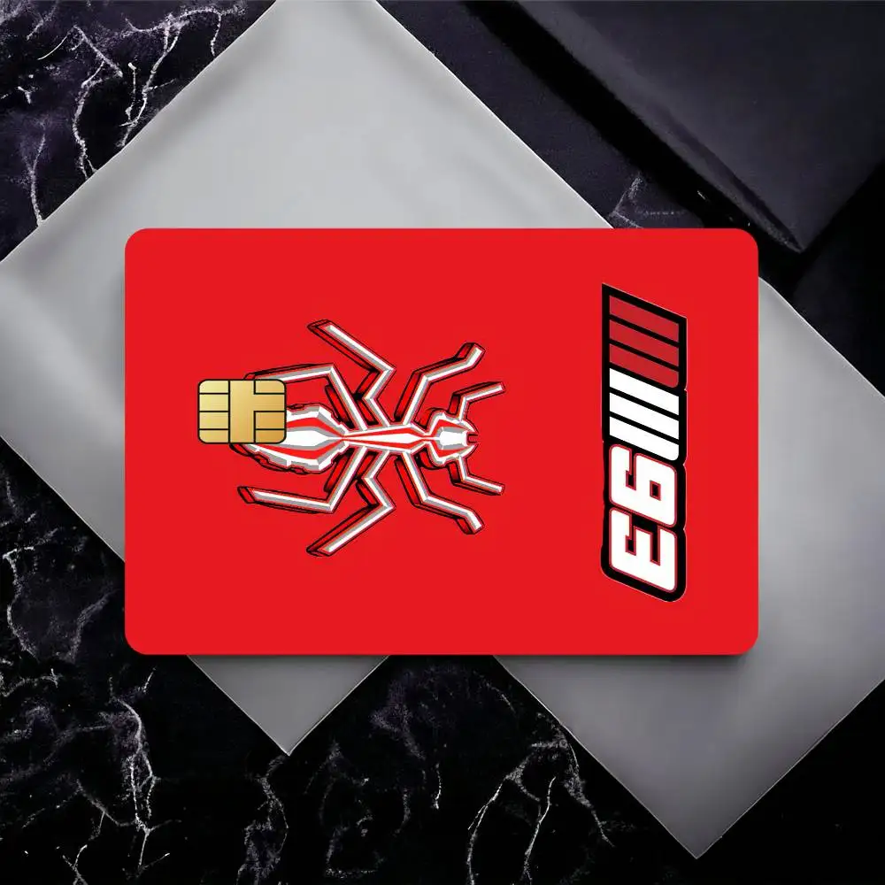 M-Marc M-Marquez 93 Film Skin Card Sticker For Bank Bus Metro Credit Debit Card Waterproof