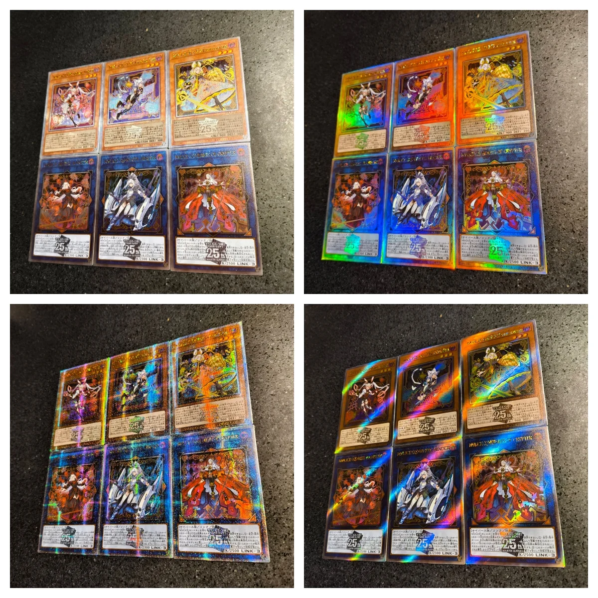

DIY 6pcs/set Yu-Gi-Oh! Maliss Self Control Collect Signature Trading Flash Card Anime Cartoon Gift