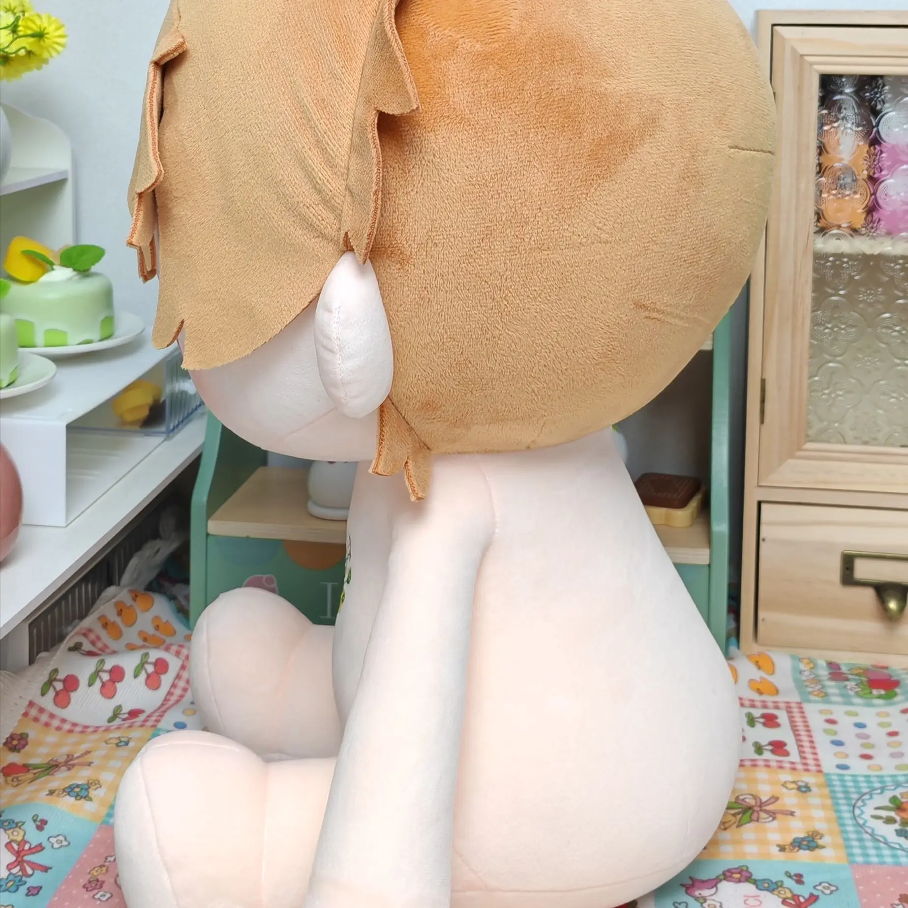 40 センチメートルテミスの涙ルーク・ピアース座り姿勢ぬいぐるみ人形ボディドレスアップ綿ぬいぐるみ枕コスプレおもちゃギフト