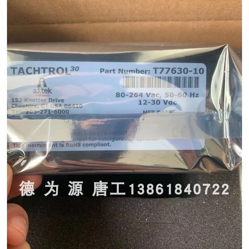 Ai-TEK T77530-10 T77630-10 Tachometer TACHPAK30 TACHTROL 30