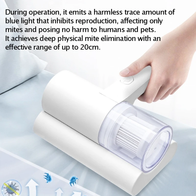 Беспроводной пылесос для пыли Ручной пылесос Эффективное чистящее устройство Устройство для домашней уборки Пылеочиститель