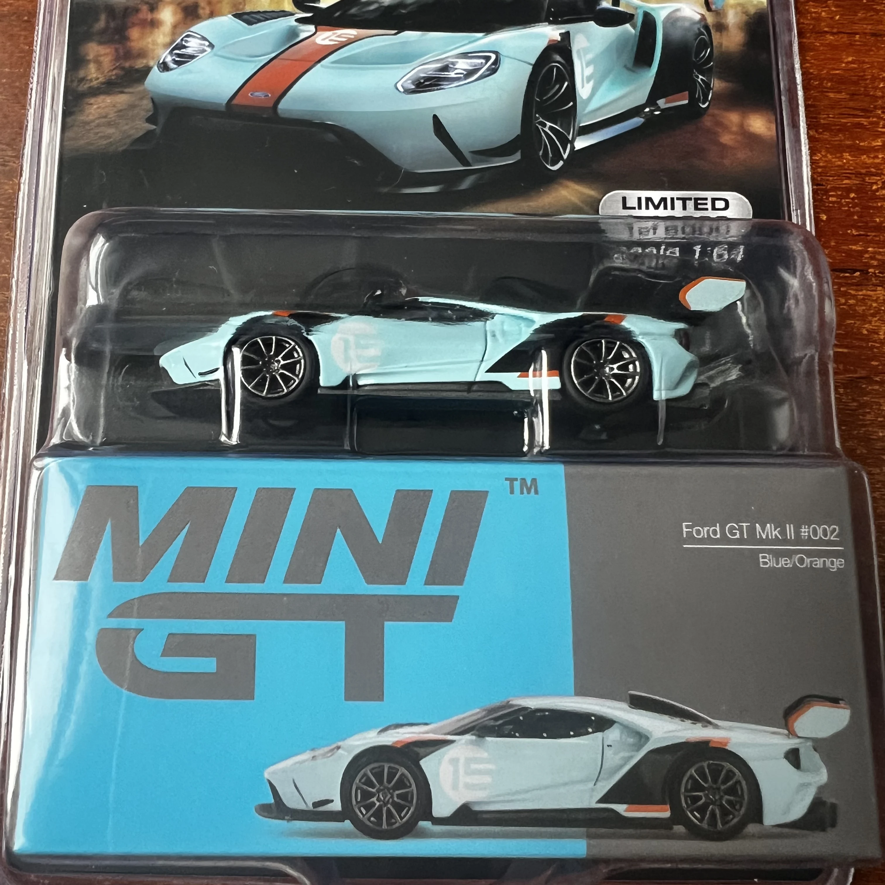 MINIGT TSM 1:64 Ford GT Mk II gulf Adults Hobby 359 Diecast Model Car