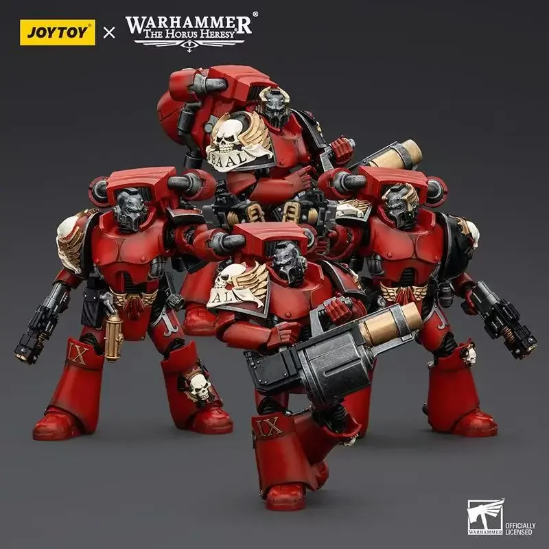 

JOYTOY Warhammer The Horus Heresy 1/18 Blood Angels Angel's Tears Squad 4PCS Anime Action Figures Model Toys Doll Gifts In Stock