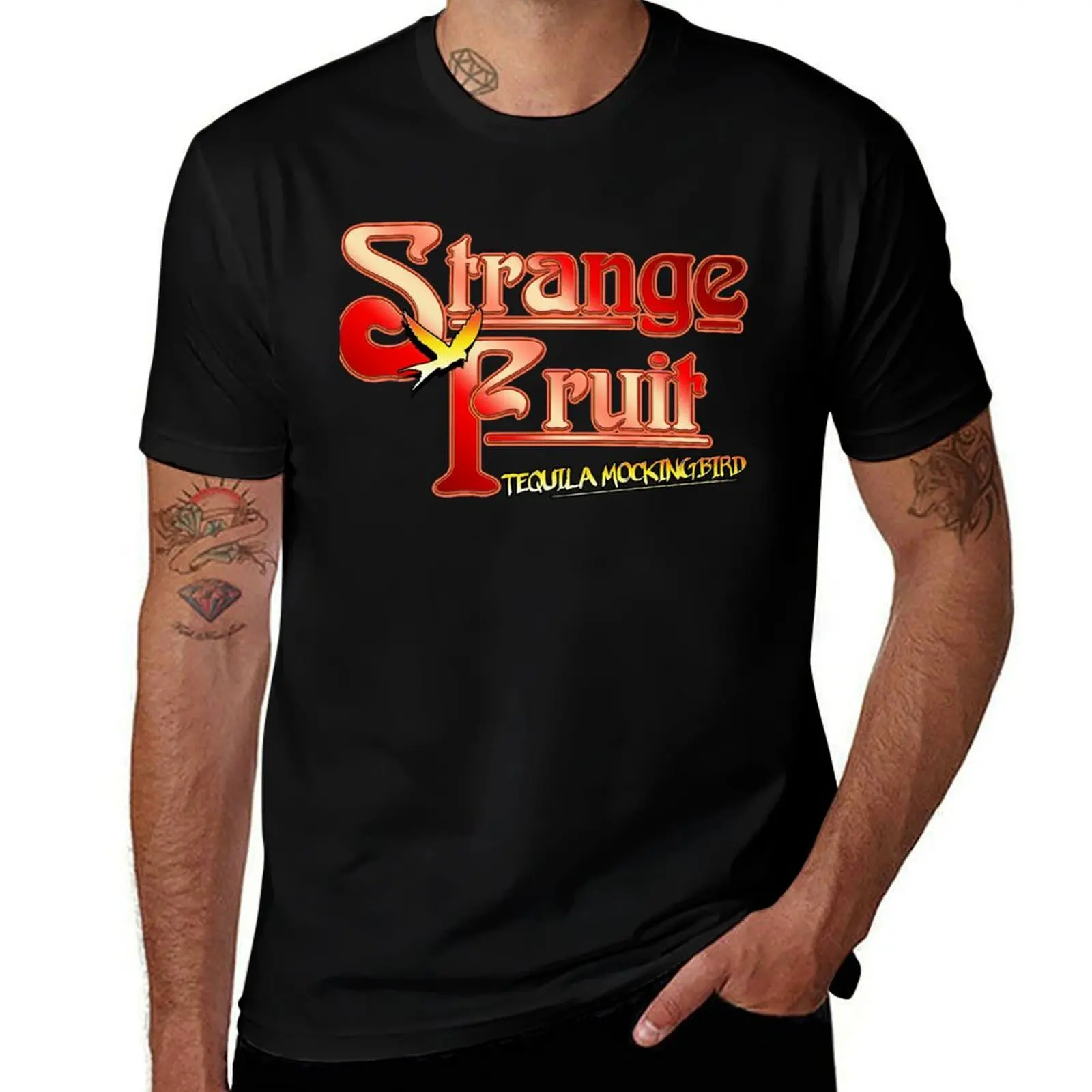 Still Crazy Strange Fruit Tequila Mockingbird Baseball ? Sleeve T-Shirt man t shirts for men casual T-Shirt