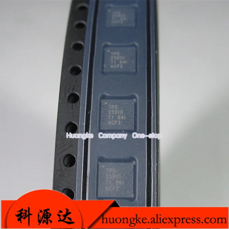 5PCS/LOT TPS25910RSAR Mark TPS25910 16-QFN Current Load Controller