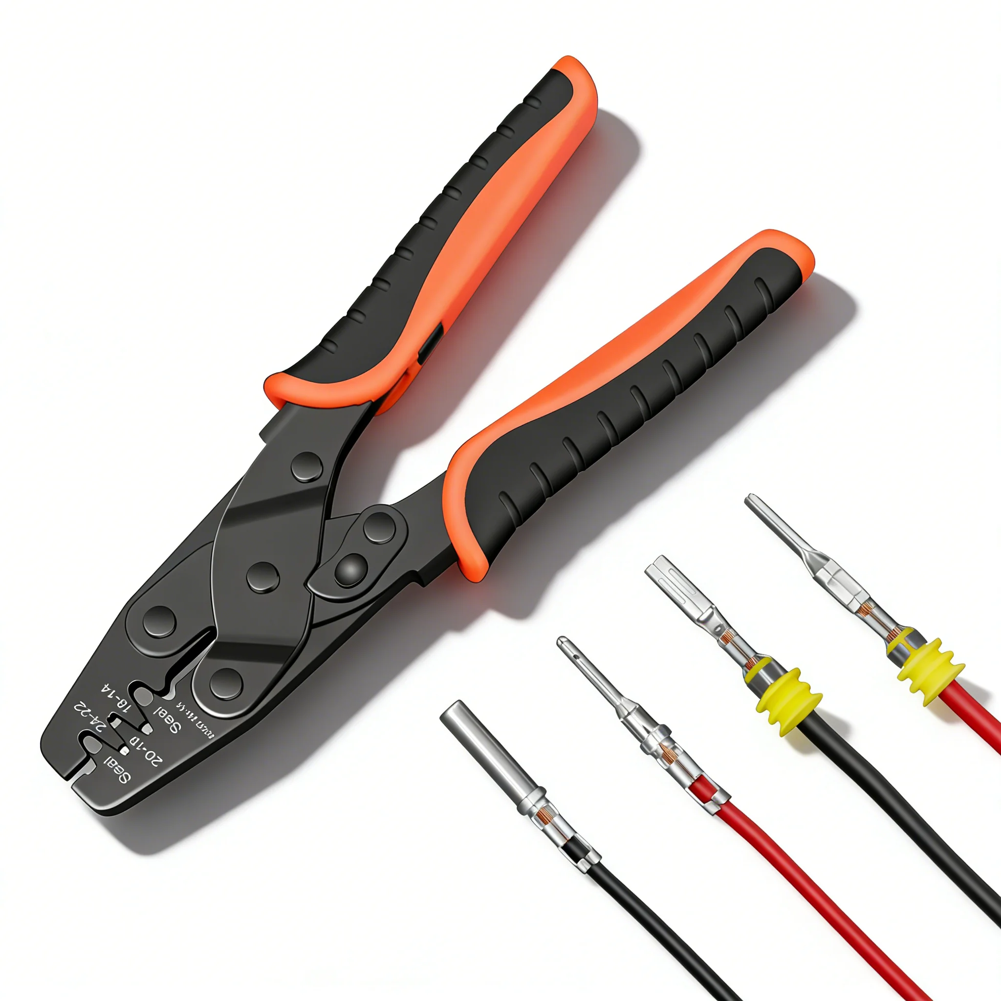Sj-1941c Weather Pack Crimper Tools For Delphi Aptiv Packard Weather Pack Terminals Metri-pack Connectors For Sealed Terminals