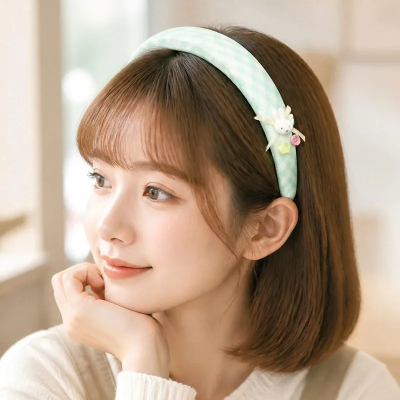 Cartoon Kawaii Hairband Headband Hair Accessory Sweet Girlish Heart Decoration Fashion Versatile Cute Exquisitely Crafted Miffy