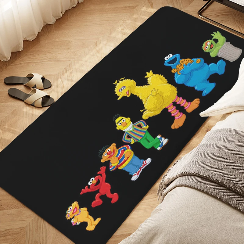 Sleeping Room Floor Carpet D-Sesame D-Street Kitchen Balcony Porch Foot Mat Non-slip Entrance Door Doormat Hallway Bathroom Rug