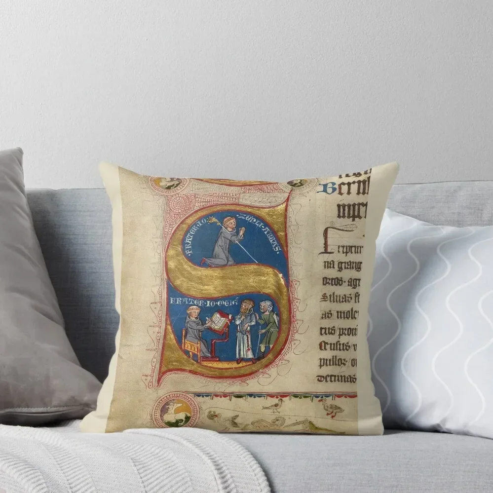 S is for Scribe Throw Pillow Cushion Cover Christmas Pillow Covers Sofas Covers pillow