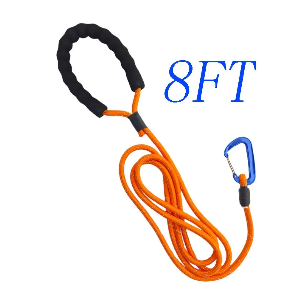 3FT/8FT Kajak Griff Drag Seil Abschleppseil mit Schnappkarabiner für Kajak Kanu Schlauchboot Tragen & Rettung