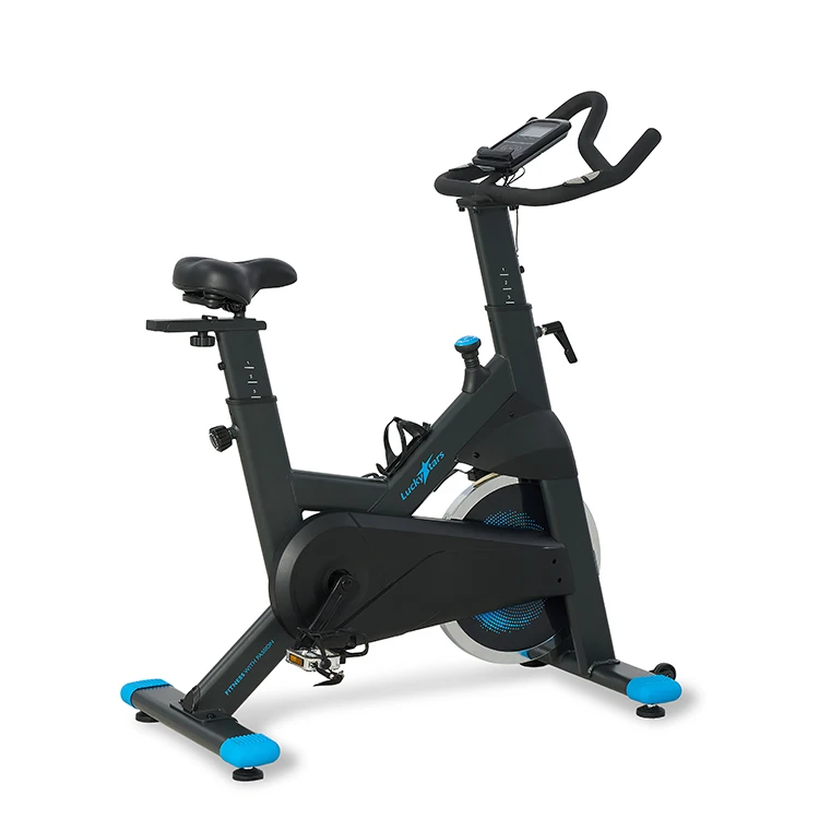 Heavy-Duty Indoor Cycling Spin Bike with 18kg Flywheel Gym Fitness Equipment for Spinning Exercise