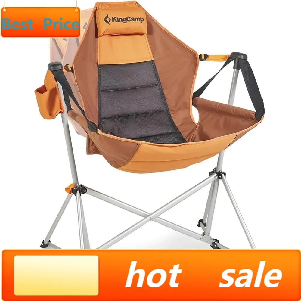 

Hot salesCustomizable Hammock Camping Chair, Swinging Portable Folding Camp Chairs for Adults Max 400lbs Heavy Duty Foldable Ove