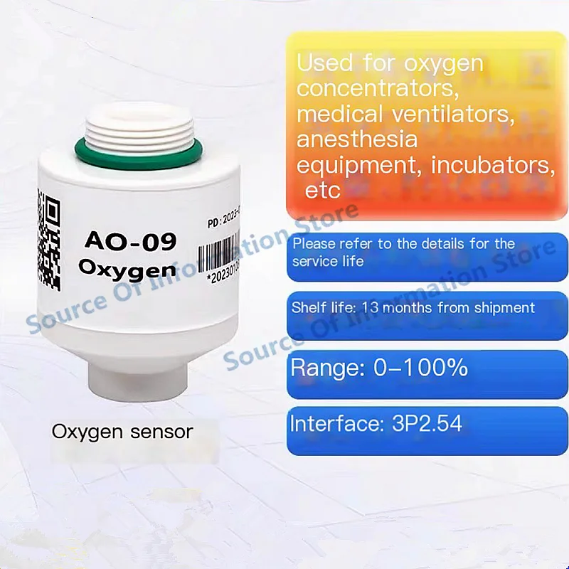 1PCS AO-02 Oxygen Sensor AO-03/06/07/08/09 Vehicle Exhaust Gas Detection Oxygen Concentration 100% New original